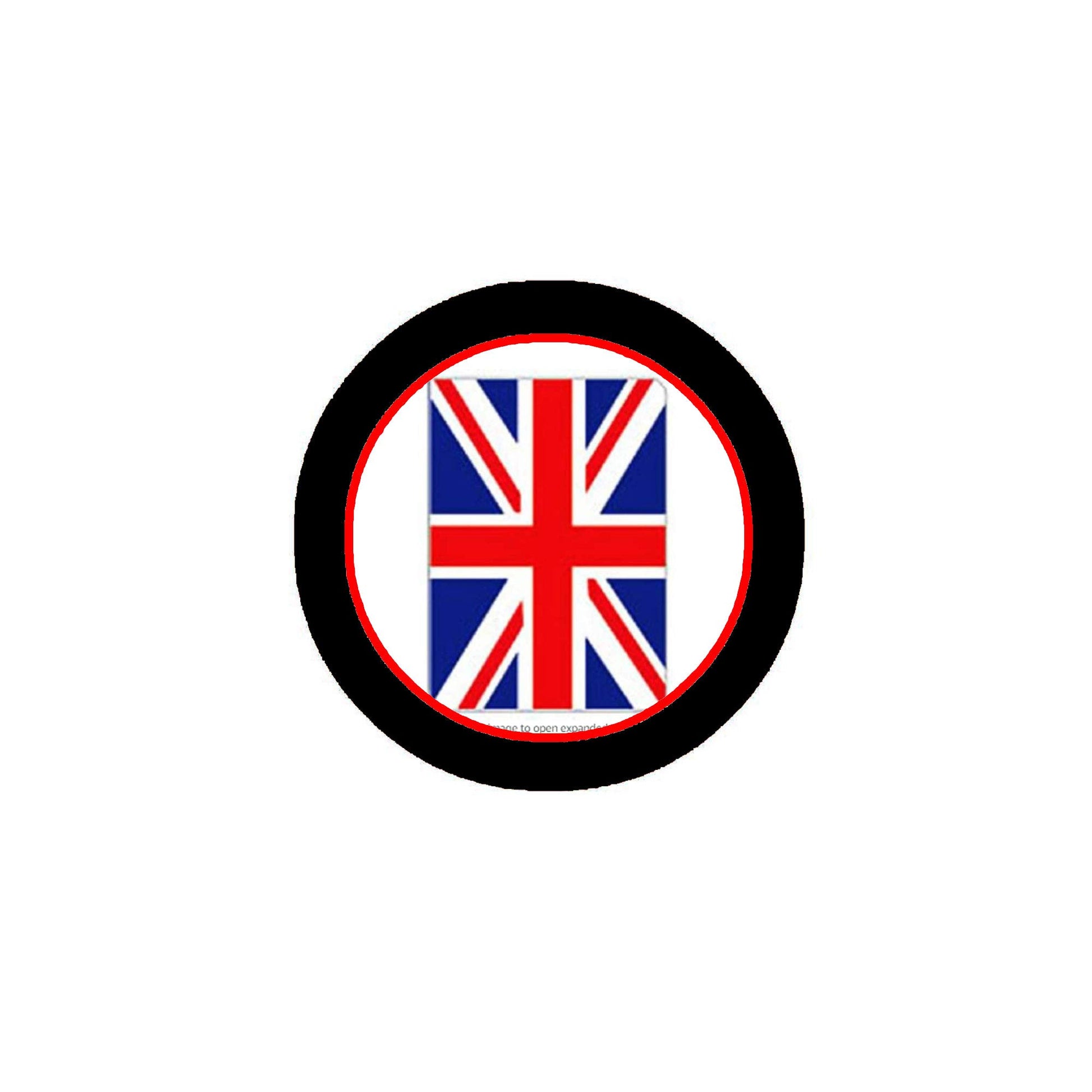 United Kingdom Flag Plastic Passport Cover Default Title
