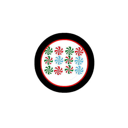 10 Pcs Peppermints Pinback Button Badge Brooch 1.25" Xmas 2018