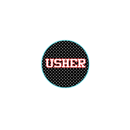 Usher Wedding Concert Event 10 Pcs Set Pinback 1.25-inch Default Title