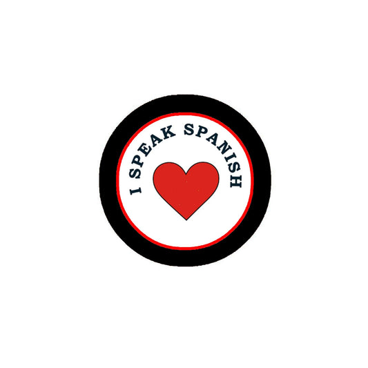 I Speak Spanish 2.25-inch Pin Pinback Default Title