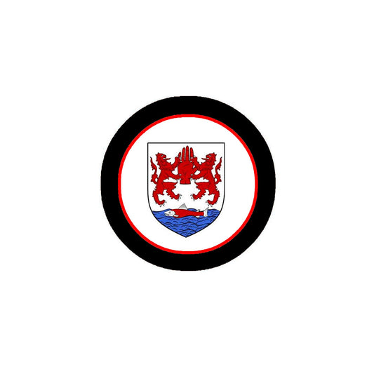Donnelly 3-inch Coat of Arms Fridge Round Magnet Default Title