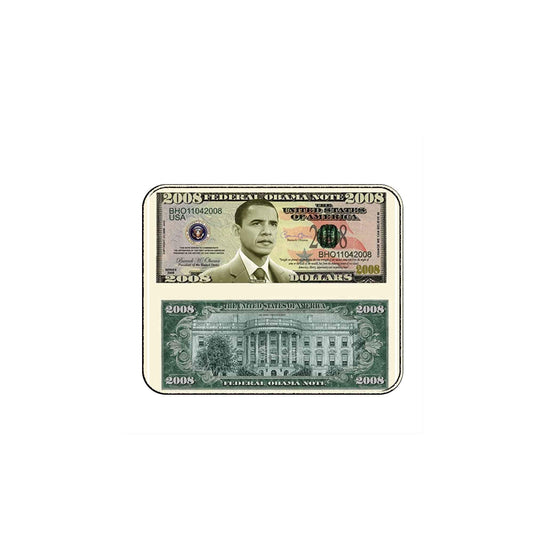 Obama Bill 2008 Dollar Bill Mousepad ~ Memorabilia Default Title