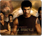 Gaming mousepad with rounded corners and wolf pack graphic with cinematic characters