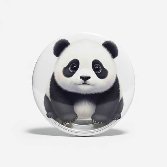 Baby Panda Pinback 2.25-inch