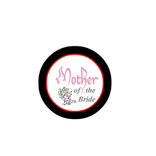 Mother of the Bride 2.25-inch Pinback Default Title