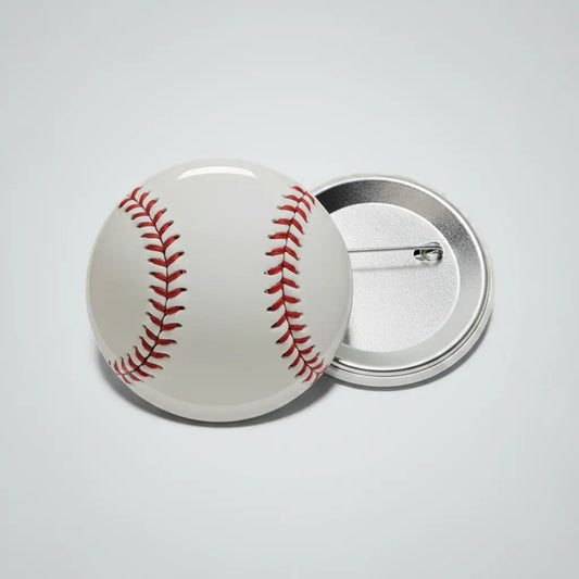 Baseball Pinback 2.25-inch