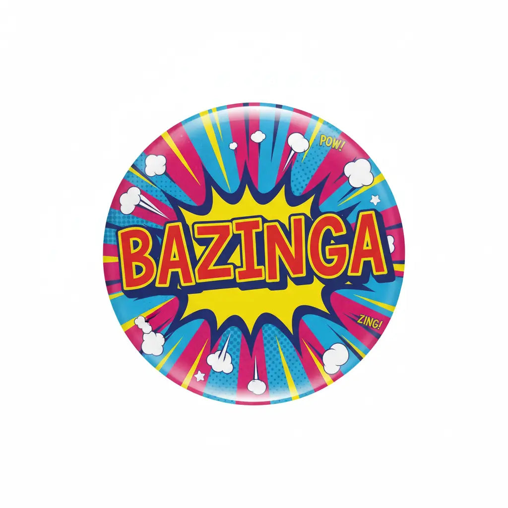 Bazinga Pinback 2.25-inch