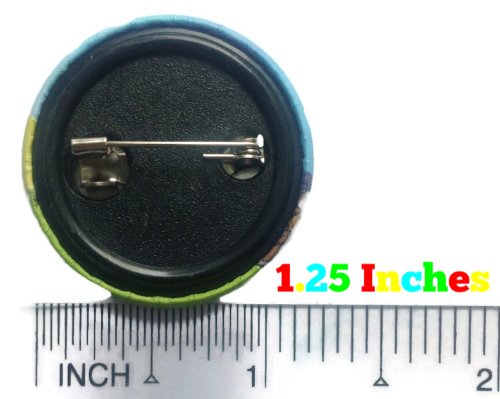 Chic Master Set #1 of 12 National Flag Badge Button Pin Pinbacks