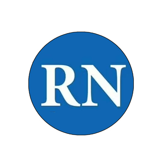 Registered Nurse RN Badge Reels Cute Felt Retractable Badge Reels 1.45-inch