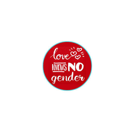 Love Knows No Gender Gay Pride Set Rainbow Equal Styles 12 Pcs Set Pinback 1.25-inch Default Title