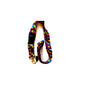 Autism puzzle-print lanyard with metal hook and phone string