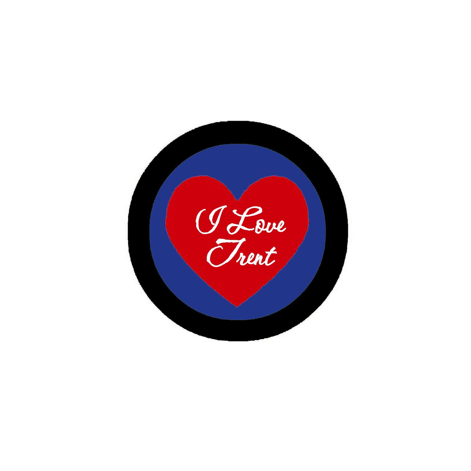 I Love Trent 2.25-inch Pinback Default Title