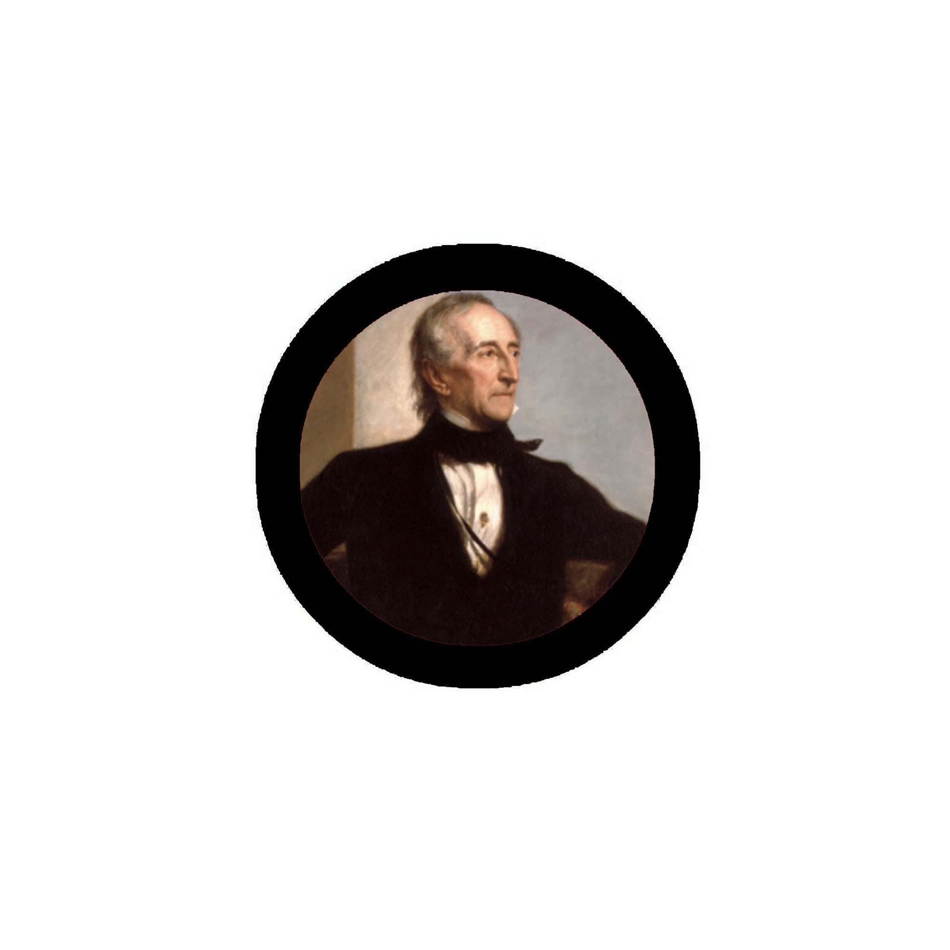 John Tyler P Pinback 2.25-inch Default Title