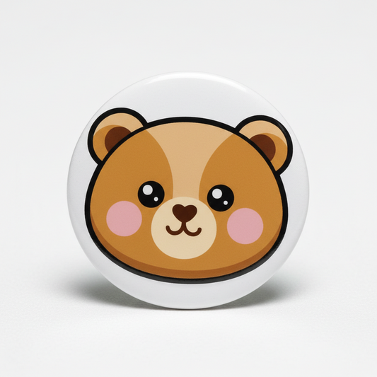 Bear Pinback 2.25-inch