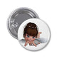Beautiful Angel Pinback Button 2.25-inch - My Pinbacks