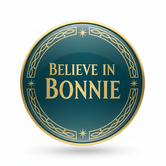 Believe in Bonnie Pinback 2.25-inch