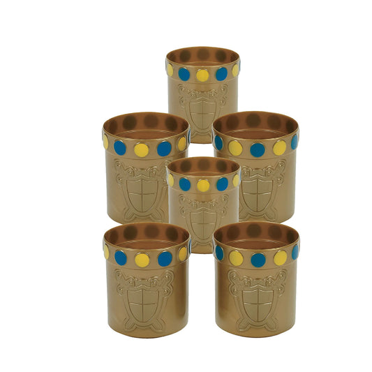 12 Pcs Medieval Party Knight's Plastic Cups