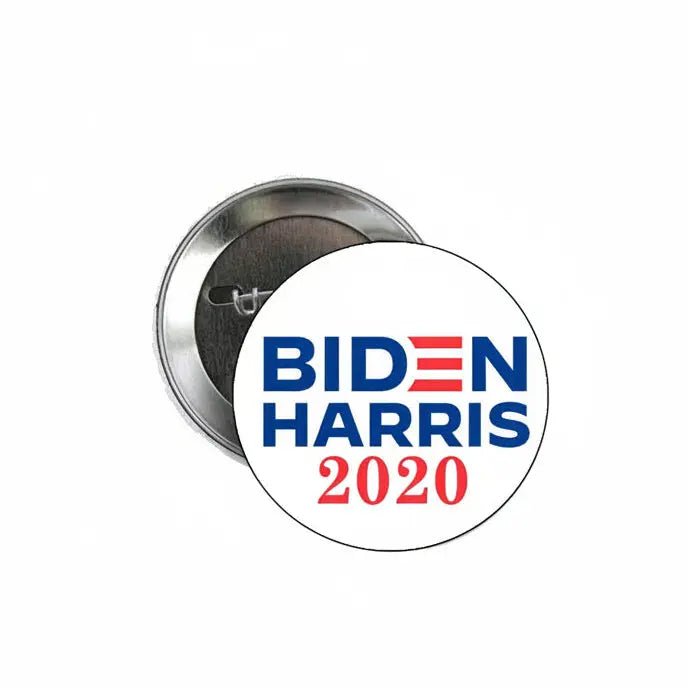 BIDEN HARRIS Pinback Button 2.25-inch - My Pinbacks