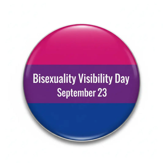 Bisexuality Visibility Day (September 23) Pinback 2.25-inch