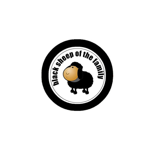 Black Sheep of the Family 1.25-inch Pinback Button Pin - My Pinbacks