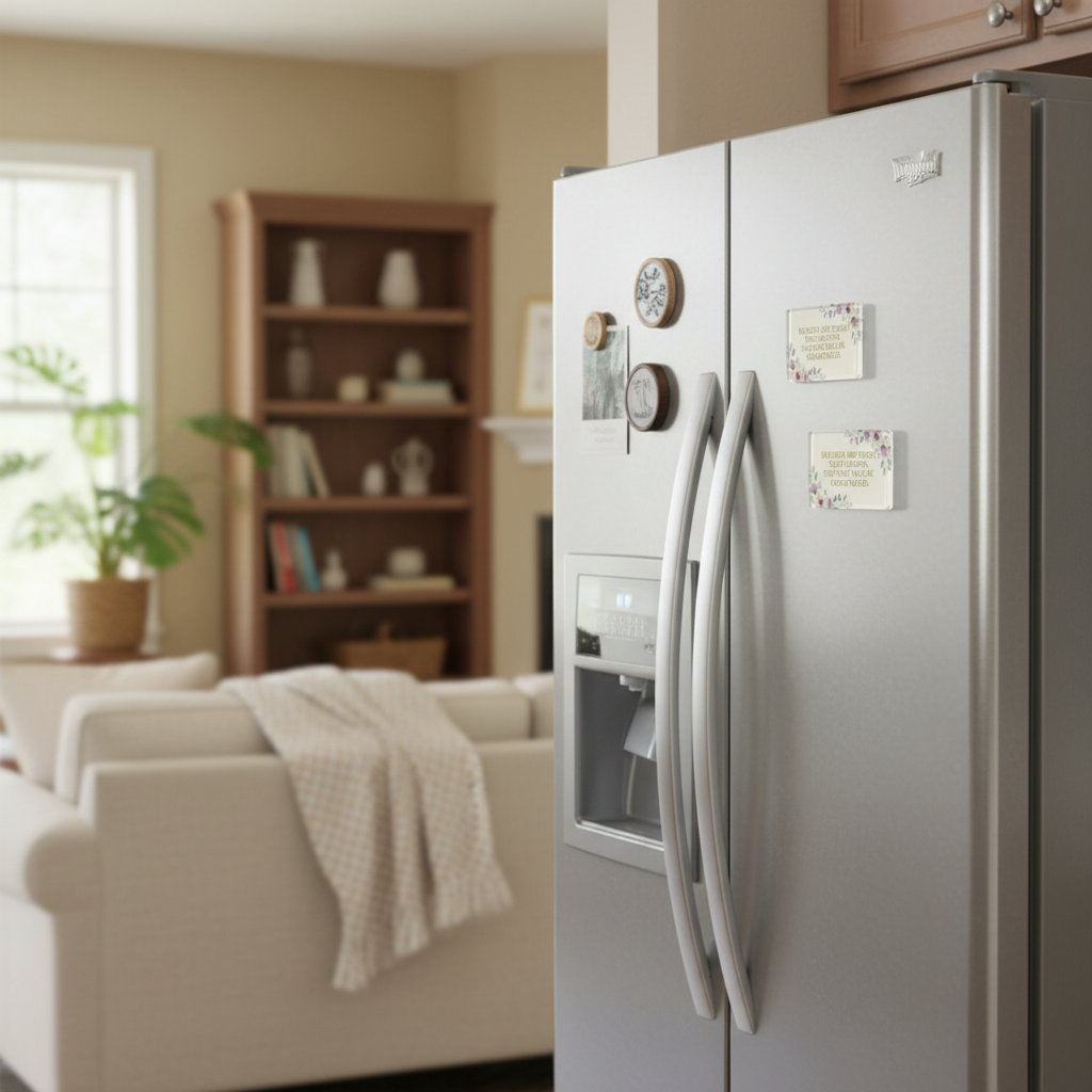Blessed are those who mourn for they will be comforted Acrylic Fridge Magnetic 3-inch x 4-inch