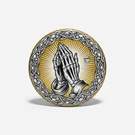 Graduate Photo Proud Mom Modern Black and White Pin Button 2.25-inch