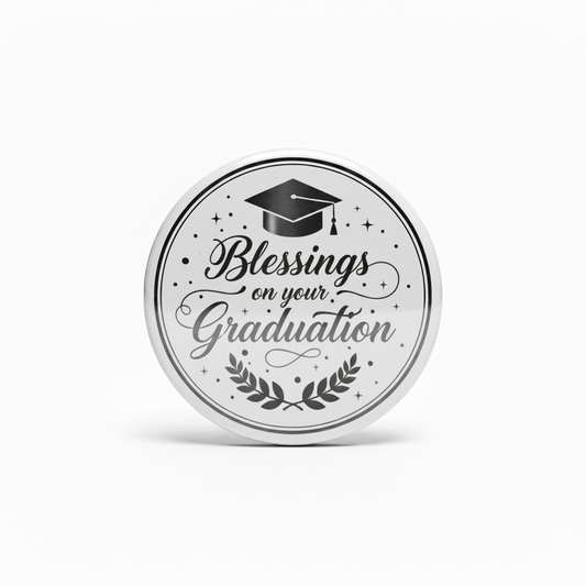 Blessings on your Graduation Pinback 2.25-inch