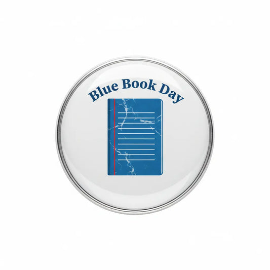 Blue Book Day Pinback 2.25-inch
