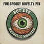 Bot Eye Monster Madballs Pinback 2.25-inch