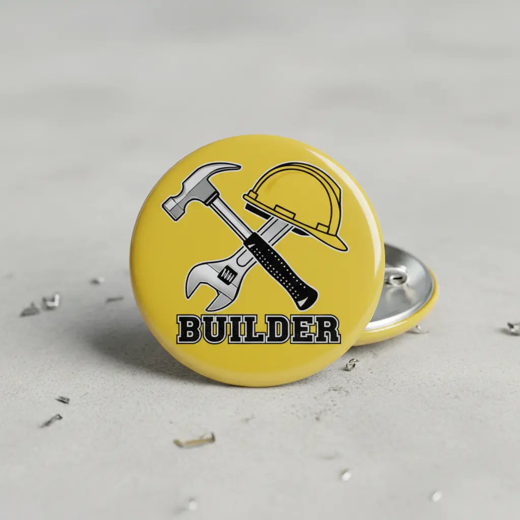 Builder Pinback 2.25-inch