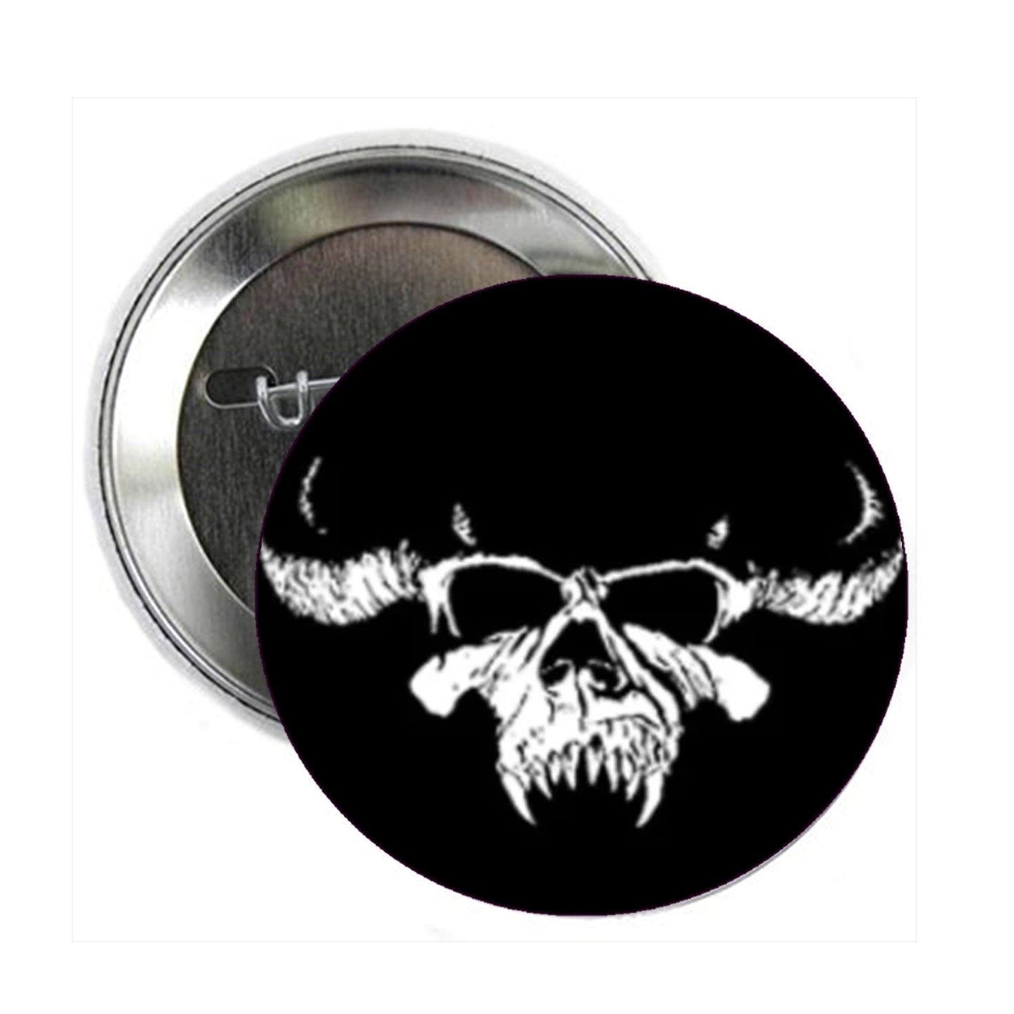 Bull bones Rock Pinback 1.25-inch