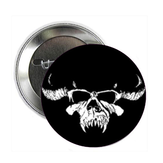 Bull bones Rock Pinback 1.25-inch