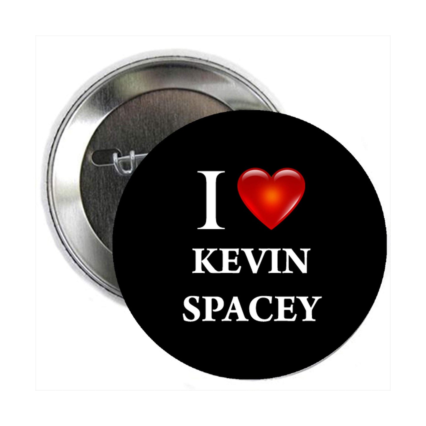 I Love Kevin Spacey 2.25-inch Pinback Default Title