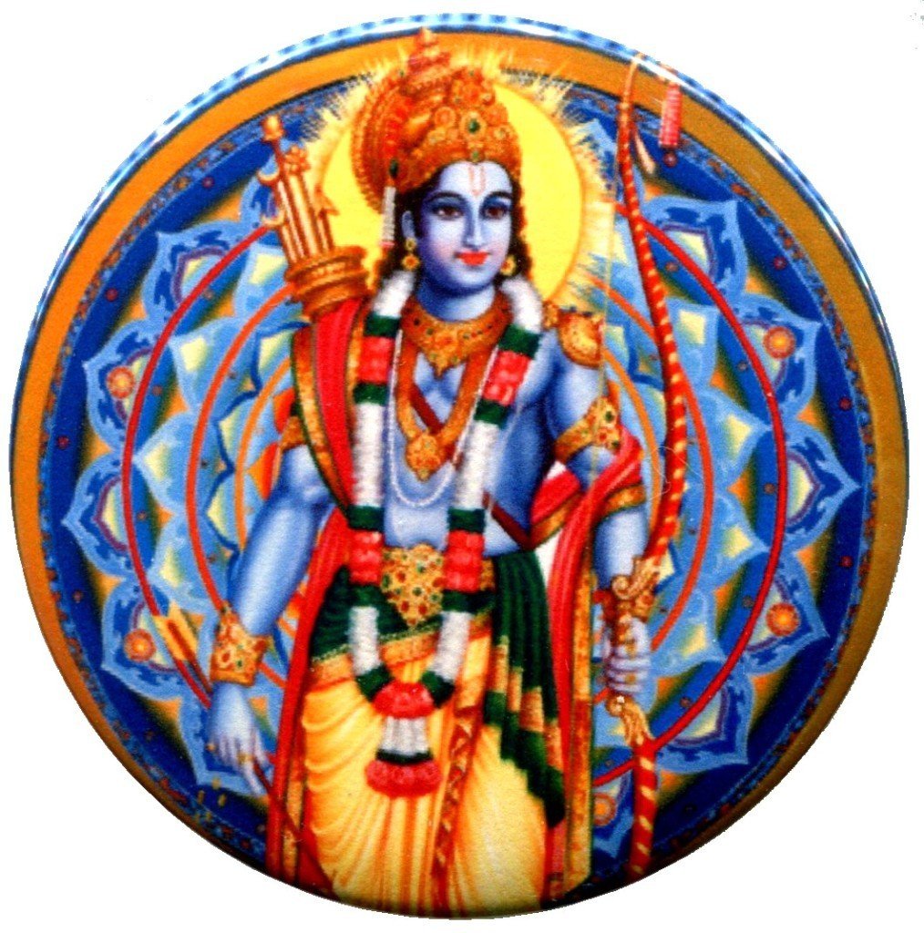 Vishnu Hindu God Trance Indian Yoga Aum Om Pinback 2.25-inch Default Title