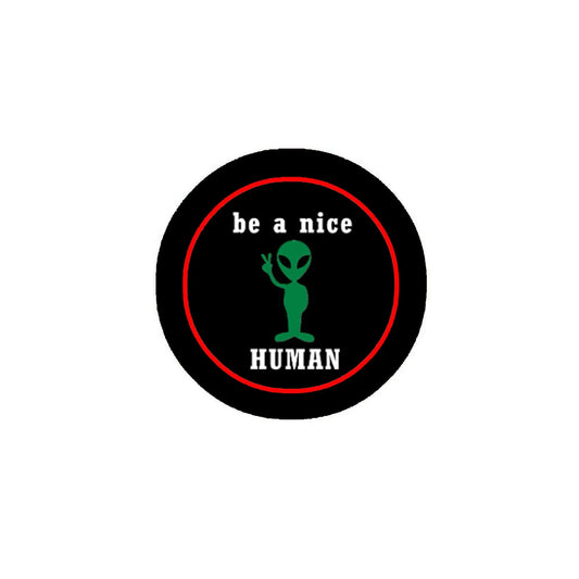 Be A Nice Human 2.25-inch Pin Pinback Default Title