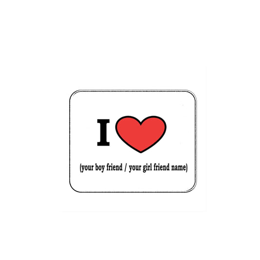 I love my boyfriend's girlfriend's name, Mousepad, Default Title