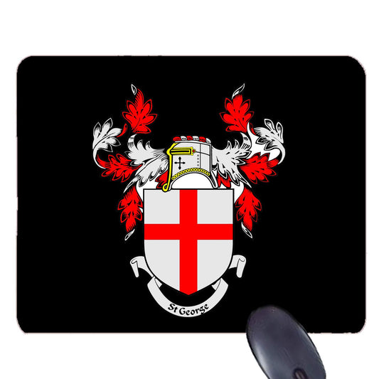 St George 1 Family Crest Coat of Arms Mousepad Default Title