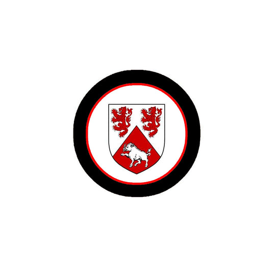 Cassidy 3" Coat of Arms Fridge Round Magnet