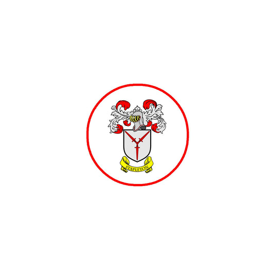 Stapleton Family Crest 3-inch Coat of Arms Fridge Round Magnet ~ Stewart of Galloway Default Title
