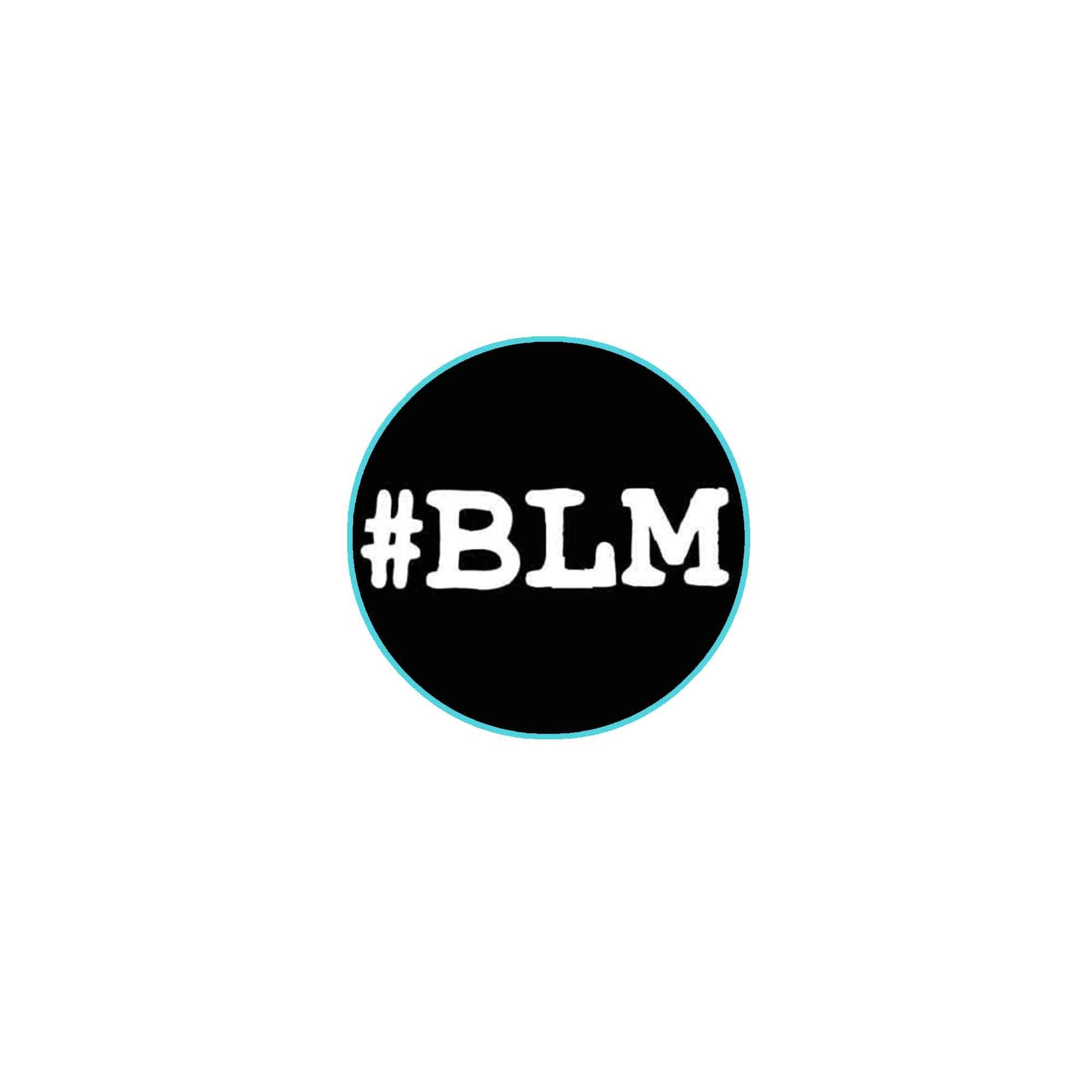 12 Pcs . Hashtag BLM Black Lives Matter Pinback 2.25-inch Default Title