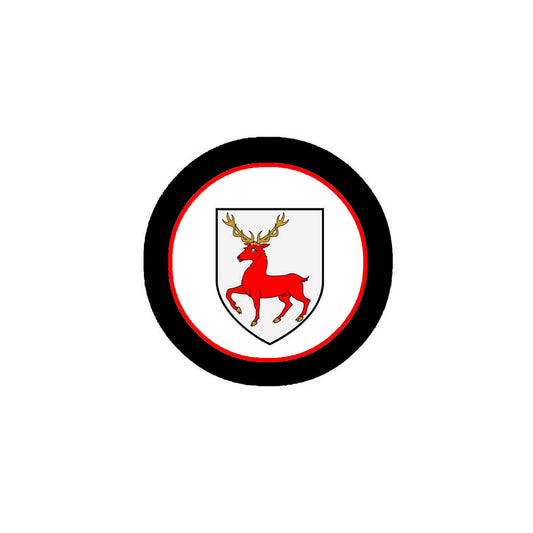 McCabe 3-inch Coat of Arms Fridge Round Magnet Default Title