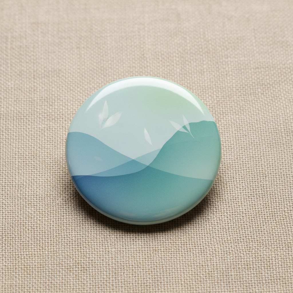 Calm Pinback 2.25-inch