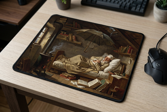 Carl Spitzweg The Poor Poet Mousepad