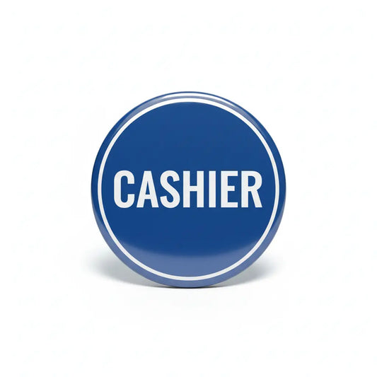 Cashier Pinback 2.25-inch