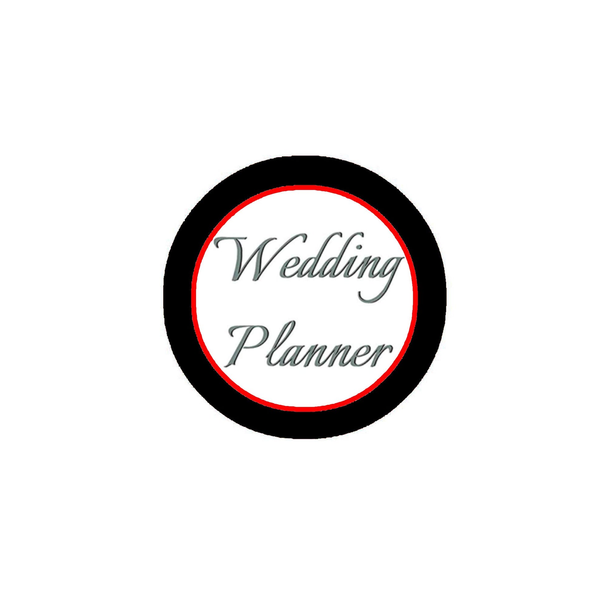 Wedding Planner Pinback Round Badge 2.25-inch Default Title