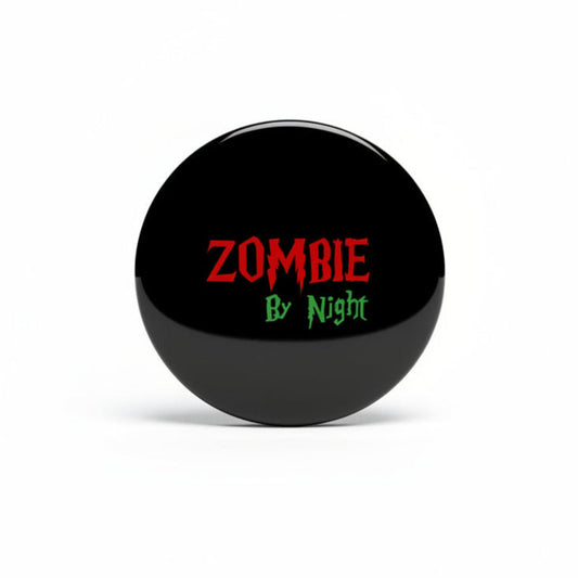 Zombie by Night Pinback Badge 2.25-inch Default Title
