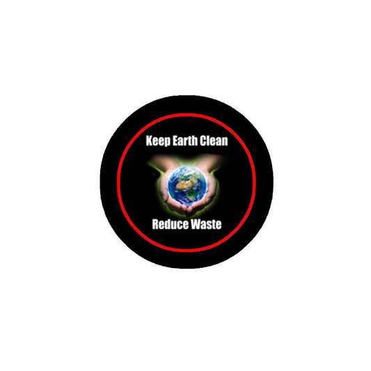 Recycle Keep Earth Clean Reduce Waste Reuse Style 2.25-inch Pinback Default Title