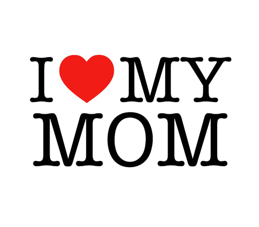 I Love my Mom Mousepad Default Title