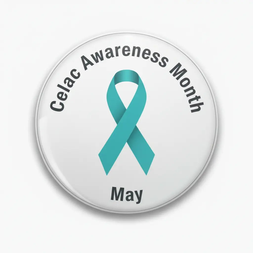 Celiac Awareness Month (May) Pinback 2.25-inch
