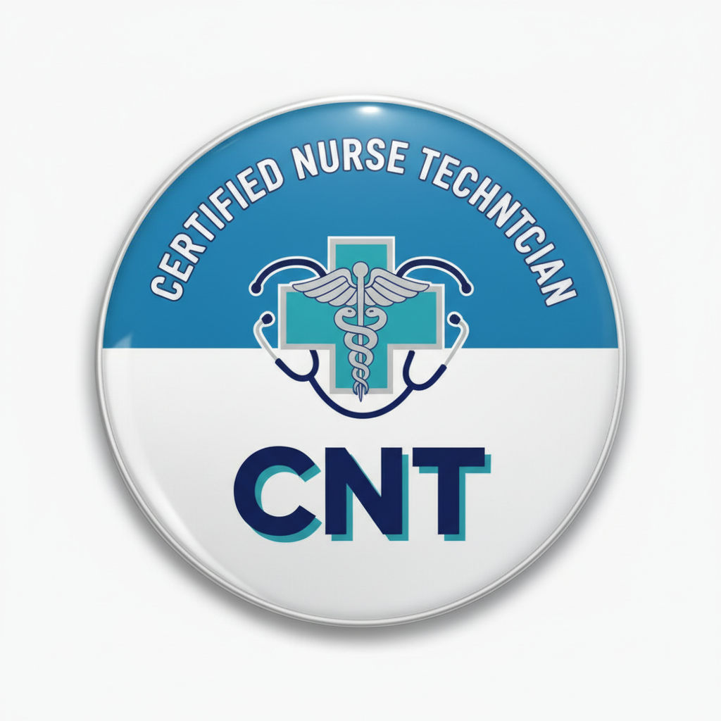 Certified Nurse Technician Pinback 2.25-inch